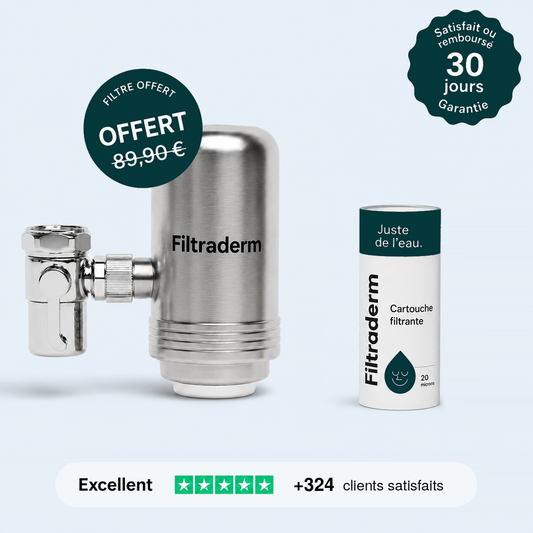 FiltraDerm® Filtre à Eau du Robinet